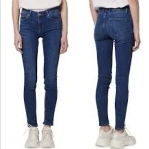 Sandro Paris Sia Skinny Stretch Jeans Mid Rise Size 36 Small Size 4